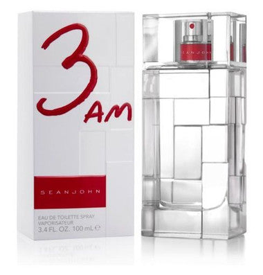3 AM Sean John  Eau De Toilette Spray For Men 3.4oz