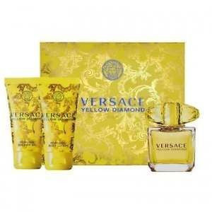 Yellow Diamond By Versace 3pc 1.7oz Perfume Set