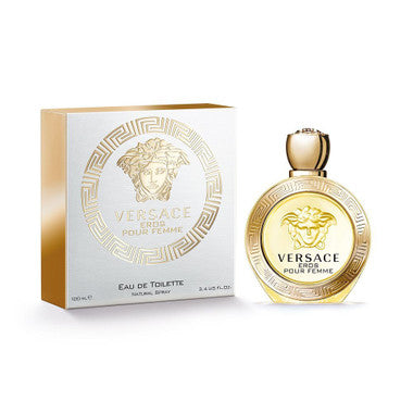 Versace Eros Pour Femme Eau De Toilette  Spray For Women 1.0oz