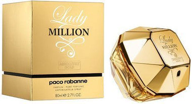 Lady Million Absolutely Gold By Paco Rabanne Pure Perfume 2.7oz