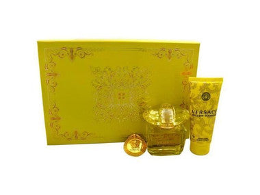 Yellow Diamond By Versace  3pc  Perfume Set Women