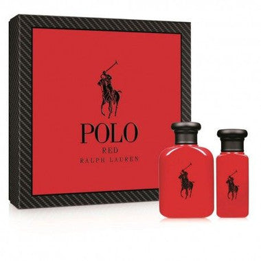 Polo Red Set 2.5oz And 1.0oz Cologne Spray Men