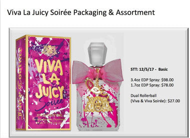 Viva La Juicy Soiree 3.4oz Eau De Parfum Spray Women