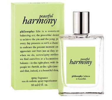 Peaceful Harmony By Philosophy Eau De Toilette Spray Perfume For Women 2.0oz