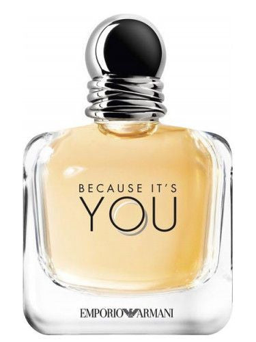 Because its You Emporio Armani 3.4oz Eau De Parfum Spray