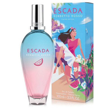 Sorbetto Rosso By Escada Eau De Toilette Spray For Women 3.3oz