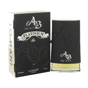 AB Spirit Platinium by Lomani 3.3oz EDT Men