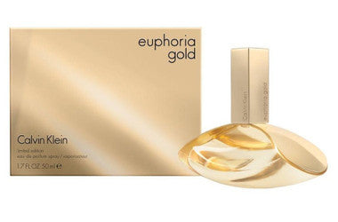 Euphoria Gold By Calvin Klein Eau De Parfum Spray For Women 3.4oz