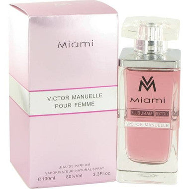 Miami by Victor Manuelle Eau De Parfum Spray For Women  3.3oz