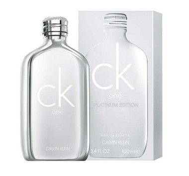 CK One Platinum 3.4oz Unisex Eau De Toilette Spray