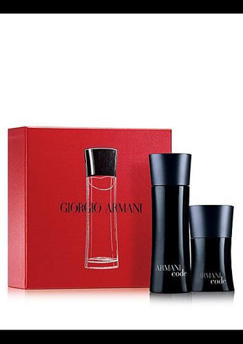Armani Code by Giorgio Armani 2pc Set Men With 4.2oz And 1.7oz Cologne