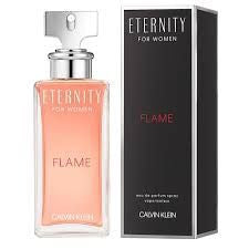 Eternity Flame By Calvin Klein Eau De Parfum Spray For Women 3.4oz