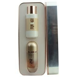 212 VIP Rose 2pc Perfume Set With 3.4oz Body Lotion For Women