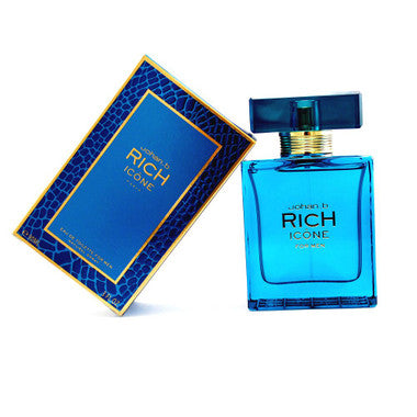 Rich Icone by Johan B 3.0oz Eau De Toilette Spray For Men