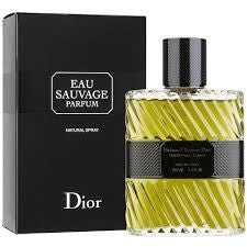 Eau Sauvage Parfum by Christian Dior Natural Spray 3.4oz