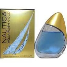 Nautica Aqua Rush Gold Eau De toilette Spray For Men 3.4oz