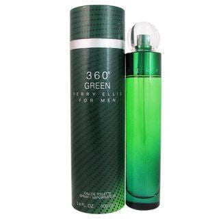 360 Green By Perry Ellis For Men Eau De Toilette Spray 3.4oz