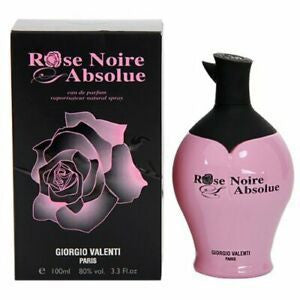 Rose Noire Absolue Eau De Parfum Spray by Giorgio Valenti 3.3oz