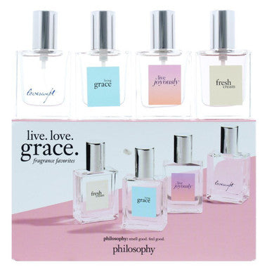 Philosophy Fragrance Favorites Mini Coffret 4pc Perfume Set