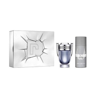 Invictus Paco Rabanne 2pc 3.4oz Cologne With Deodrant Set