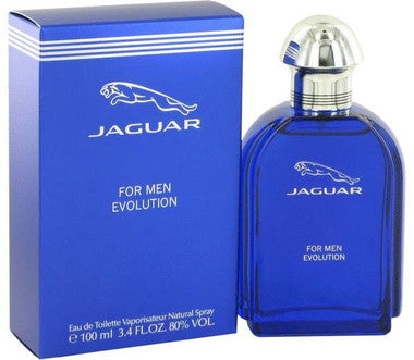 Jaguar Evolution For Men Eau De Toilette Spray For Men 3.4oz