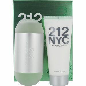 212 by Carolina Herrera 2pcs Perfume Gift Set With Body Lotion