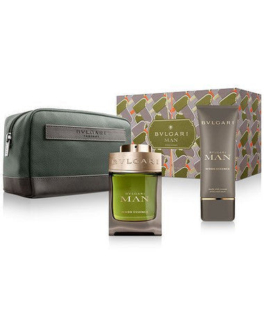 Bvlgari Man Wood Essence 3pc Gift Set