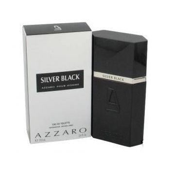 Silver Black by Azzaro 3.4oz Eau De Toilette Spray Men