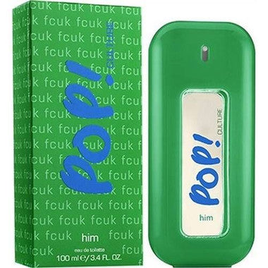 Fcuk Pop ! Culture Him Eau De Toilette Spray 3.4oz