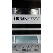 Chrome Urban Spray by Azzaro 2.5oz Eau De Toilette Spray Men