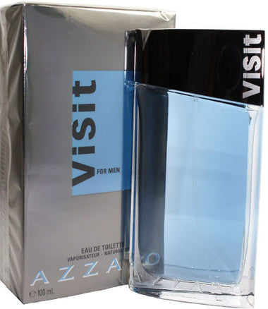 Azzaro Visit By Azzaro 3.4oz Eau De Toilette Spray For Men