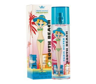 South Beach by Paris Hilton Eau De Toilette Spray For Women 3.4oz