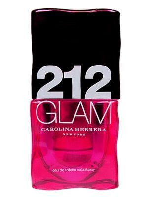 212 Glam by Carolina Herrrera 3.4oz Eau De Toilette Spray For Women Unbox