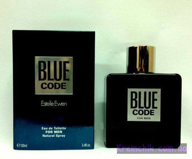 Blue Code by Estelle Ewen Men  Eau De Toilette Spray EDT 3.4oz