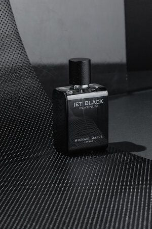 Jet Black Platinum Michael Malul 3.4oz Parfum Spray Men