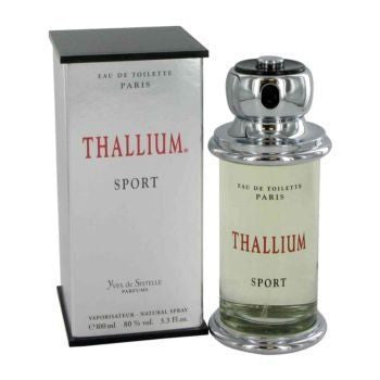 Thallium Sport by Yves De Sistelle 3.4oz Eau De Toilette Spray Men