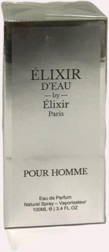 ELIXIR D'EAU By Elixir Paris POUR HOMME Eau de Parfum 3.4oz