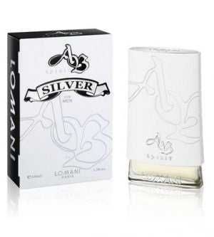 Silver AB by Lomani Eau De Toilette Spray For Men 3.3oz