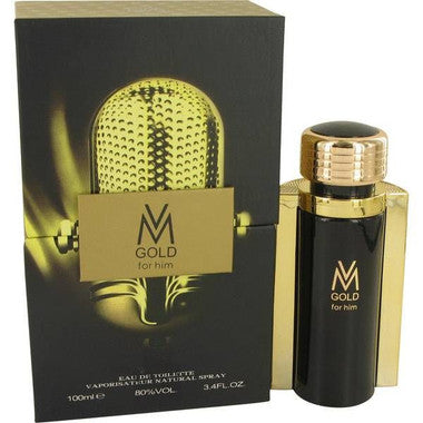 Victor Manuelle Gold Men 3.4oz Cologne Spray