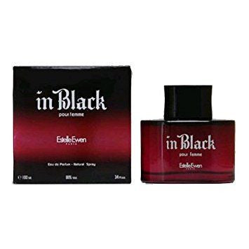 In Black Pour Femme by Estelle Ewen Eau De Parfum Spray For Women 3.4oz