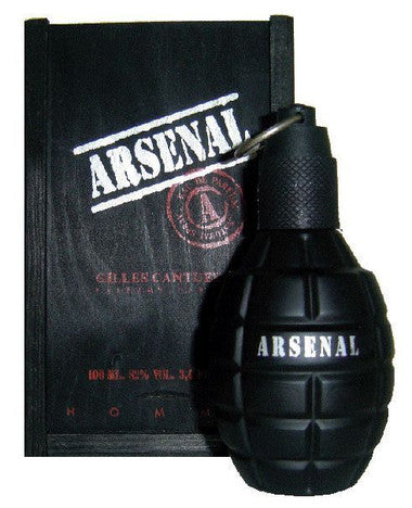 Arsenal Black 3.3oz Eau De Toilette Spray Men