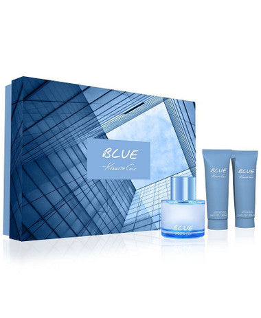Kenneth Cole Blue 3pcs Set Men