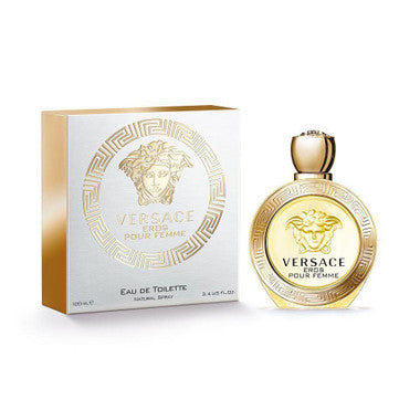 Versace Eros Pour Femme Eau De Toilette  Spray For Women 3.4OZ