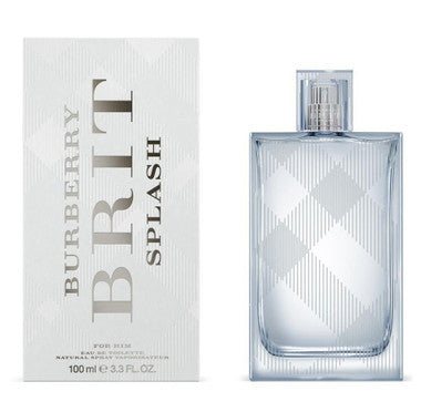 Burberry Brit Splash Eau De Toilette Spray For Men 1.7oz