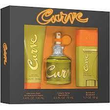 Curve 3pc 2.5oz Cologne Set Men