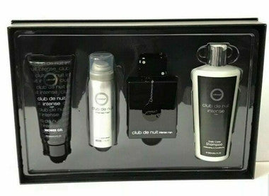 Club De Nuit Intense 4pc Cologne Set By Armaf
