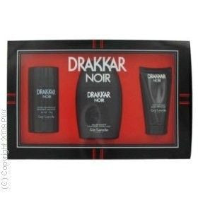 Drakkar Noir By Guy Laroche 3pcs 3.4oz Set Men