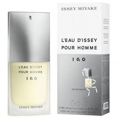 ISSEY MIYAKE I GO EDT 2 PCS SET FOR MEN 2.8 EAU DE TOILETTE SPRAY