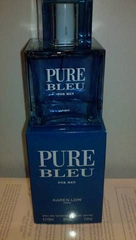 Pure Blue By Karen Low 3.4oz Eau De Toilette Spray Men