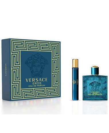 Versace Eros By Versace 3.4oz And 0.3oz EDP Set